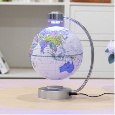 8-inch Desk Education Magnetic Levitation Floating World Globe Map Business Gift   183013432210